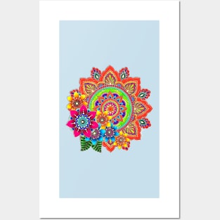 Springtime Mandala Posters and Art